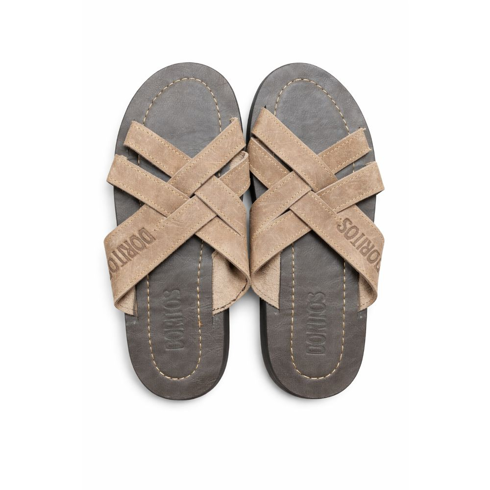 Mens Casual Leather Strap Sandals